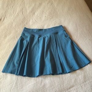 Nike Blue Pleated Skater Mini Skirt